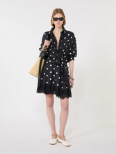 Load image into Gallery viewer, Sportmax SPXCAPO Black Polka Dot Dress
