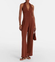 Load image into Gallery viewer, Max Mara BCHACUME Caramel Jersey Jumpsuit
