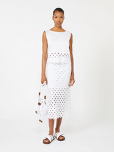 Load image into Gallery viewer, Max Mara BCHZORRO Macrame Jersey Pencil Skirt
