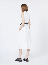Load image into Gallery viewer, Max Mara MSTUBICATO Cotton Zebra Collar Dress
