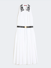 Load image into Gallery viewer, Max Mara MSTUBICATO Cotton Zebra Collar Dress

