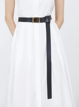 Load image into Gallery viewer, Max Mara MSTUBICATO Cotton Zebra Collar Dress
