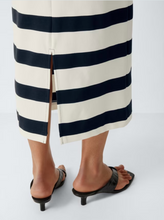 Load image into Gallery viewer, Max Mara MMLRiviera Striped Jersey Skirt
