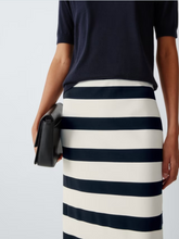 Load image into Gallery viewer, Max Mara MMLRiviera Striped Jersey Skirt
