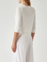 Load image into Gallery viewer, Max Mara MMLSTEMMA White Cardigan
