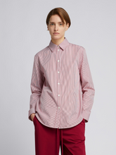 Load image into Gallery viewer, Max Mara MMLPANFILO Striped Cotton Shirt
