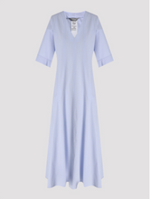 Load image into Gallery viewer, Max Mara MMLPANINO Cotton Seersucker Maxi Dress
