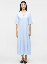 Load image into Gallery viewer, Max Mara MMLPANINO Cotton Seersucker Maxi Dress
