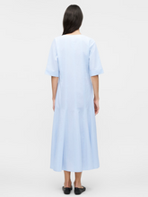 Load image into Gallery viewer, Max Mara MMLPANINO Cotton Seersucker Maxi Dress
