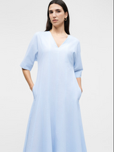 Load image into Gallery viewer, Max Mara MMLPANINO Cotton Seersucker Maxi Dress
