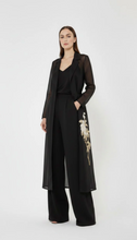 Load image into Gallery viewer, Max Mara MSEVODKA Black Silk Organza Coat
