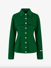 Load image into Gallery viewer, Sportmax Arena Green Wool Jacket
