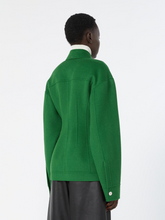 Load image into Gallery viewer, Sportmax Arena Green Wool Jacket
