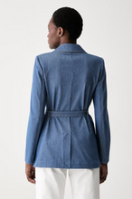 Load image into Gallery viewer, Sportmax MMLODISSEA Blue Denim-look Jacket

