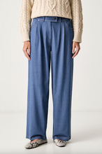 Load image into Gallery viewer, Max Mara MMLGESTRO Wide Leg Denim-look Trousers
