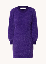 Load image into Gallery viewer, Hugo Boss C_Festalasa Purple Sweater Dress
