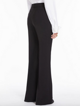 Load image into Gallery viewer, Sportmax Hangar Flared Black Wool Trousers
