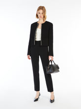 Load image into Gallery viewer, Max Mara Onirica Black Tweed Jacket
