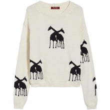 Load image into Gallery viewer, Max Mara Weekend Unno Giraffe Sweater
