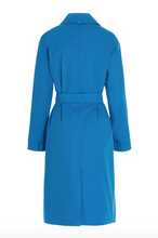 Load image into Gallery viewer, Sportmax Cabala Turquoise Cotton Coat Dress
