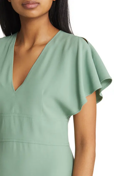 Hugo Boss Dawinga Slim Fit Green Dress
