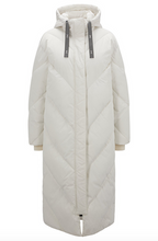 Load image into Gallery viewer, Hugo Boss Favella-1 Long White Padded Coat
