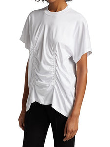 Sportmax Jerener Rouched White T-Shirt