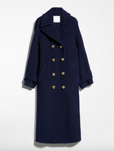 Load image into Gallery viewer, Sportmax Maine Wool Double Breasted Military Coat

